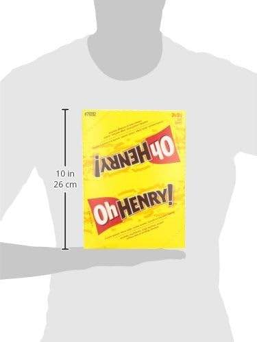 HERSHEY'S Oh Henry! Chocolatey Candy Bars 24Count ()