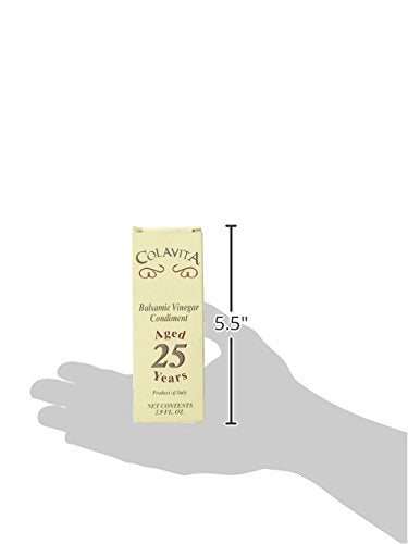 Colavita Balsamic Vinegar - 25-Year Balsamic Vinegar Condiment 2.9 Ounces