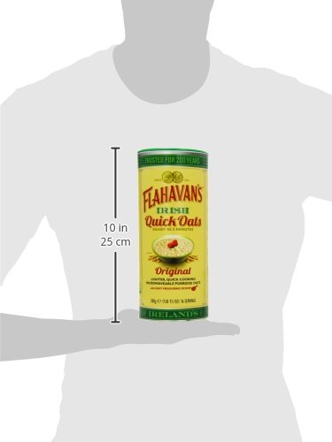 Flahavans Quick Oats Drum 500 g (Pack of 6)