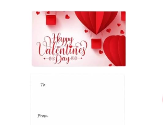 Valentines Day Gift Basket Set with Teddy (Red or White) Heart-Shaped Chocolates Assorted Chocolates for Him or Her