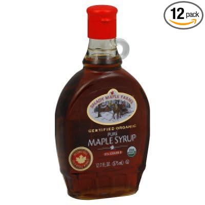 Shady Maple Farms Grade B Maple Syrup Glass 12.7 Oz (Pack of 12)