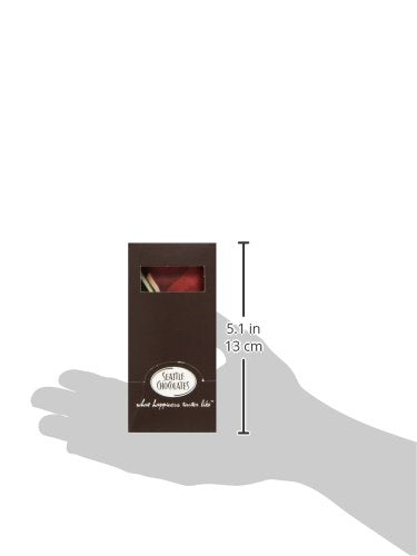 Seattle Chocolates Bar Holiday Cheer Eggnog 2.5-Ounce (Pack of 12)