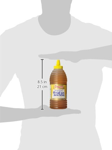 Doyon Honey Liquid White Squeeze Beehive1kg/2.2 lbs.(Imported from Canada)