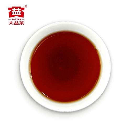 TAETEA Yunnan 7572 Classic Ripe Pu-erh Tea Aged Puerh Pu'er Tea Cake Black Tea for Daily Drink and Gift 150g / 5.29oz (Ripe)