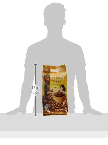 Rosebud Mocha Coffee Mix (12g x 100 sticks) - Pack of 6