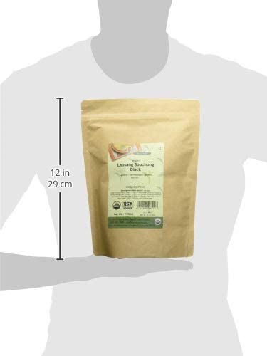 Davidson's Organics Lapsang Souchong Black Loose Leaf Tea 16-Ounce Bag