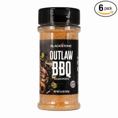 Blackstone 4160 Outlaw BBQ Seasoning 7.4 oz. - Quantity 6