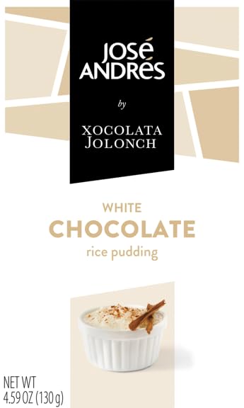 José Andrés White Chocolate With Rice Pudding 4.59 oz