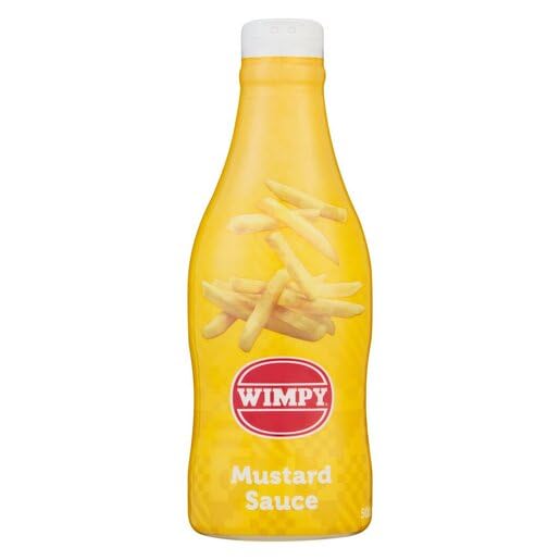 Welkom USA Famous Spoon with Wimpy Mustard | 500ml | 1 Pack
