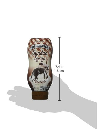 Smucker's Sundae Syrup Chocolate Flavored Syrup 20-Ounce (Pack of 6)