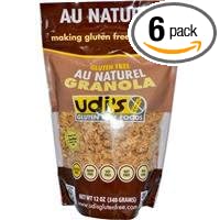 Udi`s Au Naturel Granola GF (6x12 OZ) ( Value Bulk Multi-pack)
