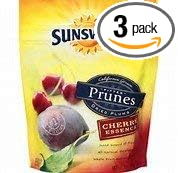 Sunsweet Amaz!n Prunes Pitted Cherry Essence 6oz (Pack of 3)