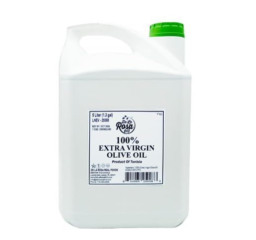 De La Rosa Extra Virgin Olive Oil First Cold-Pressed Kosher for Passover Vegan Non-GMO &amp Gluten Free Great for Salad Dressings &amp More