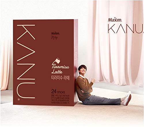 Maxim KANU Tiramisu Latte 48 Sticks (Pack of 2)