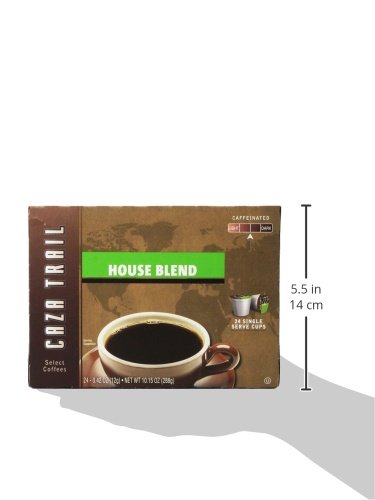 Caza Trail Coffee House Blend 24 Single Serve Cups