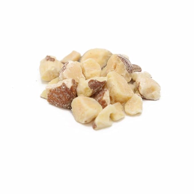 C.J. Dannemiller Dry Roasted Chopped Almonds Bulk 10 LB Box Unsalted Almonds Perfect for Snacking Baking Cooking