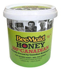 BeeMaid Honey UnPasteurized White Creamed Tub Bee Maid Honey Ltd 1kg {Imported from Canada}