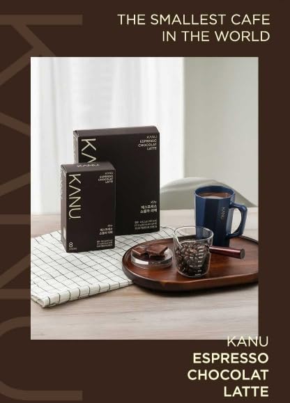 Kanu Maxim Latte Instant Coffee (17.3g x 24t Chocolat)