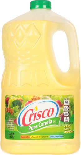 Crisco Pure Canola Oil 1 Gallon (Pack of 2)