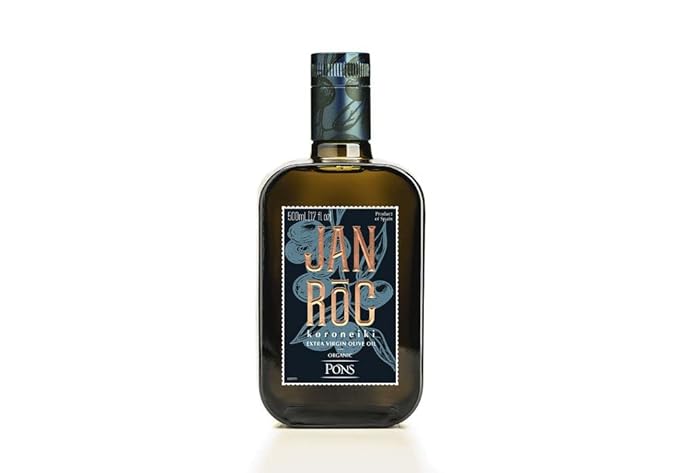 Pons. Janiroc. Organic Extra Virgin Olive Oil. Koroneiki. 500ml (16.91oz)