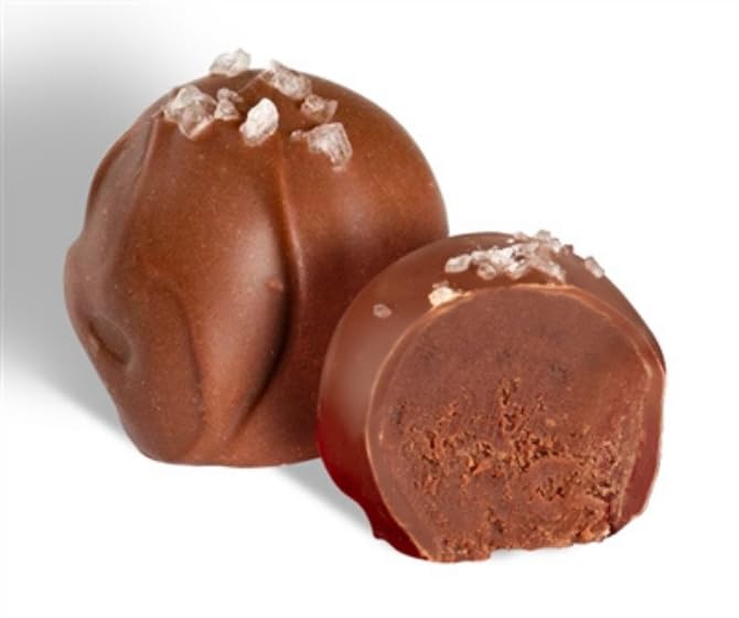 Signature Holiday Truffles (15 Pieces) – Red Box – Vegan Allergy-Friendly Kosher – Dairy Free Peanut Free Tree Nut Free Egg Free Soy Free Gluten Free Sesame Free – No Artificial Colors or Flav