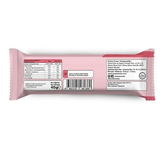 (12 Count) Protein Bars STRAWBERRY Gluten Free with 8g Protein and 0.7g Sugar 40G