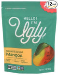 Hello Im Ugly Dried Sliced Mangoes 3 oz (Pack of 12)