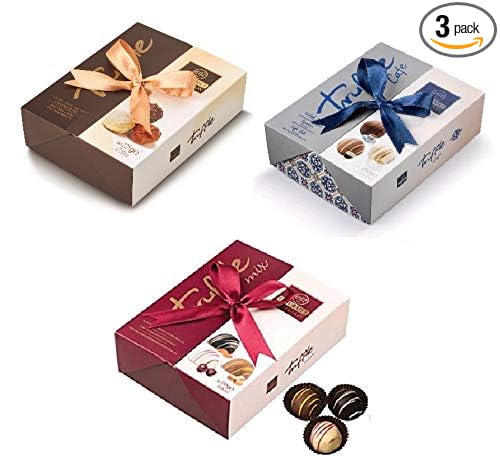 ELIT GOURMET COLLETTION CHOCOLATE TRUFFLES MIX - 3 PACK
