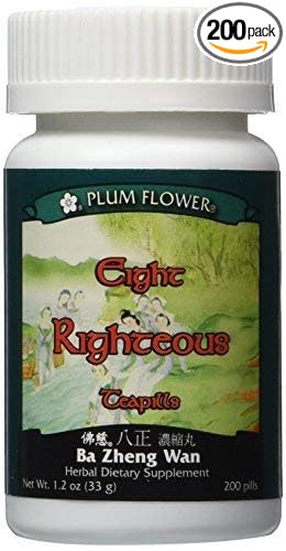 Eight Righteous Teapills (Ba Zheng San Wan) 200 ct Plum Flower by Plum Flower