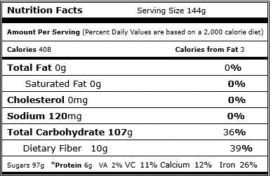 Dried Zante Currants 30 lbs/case