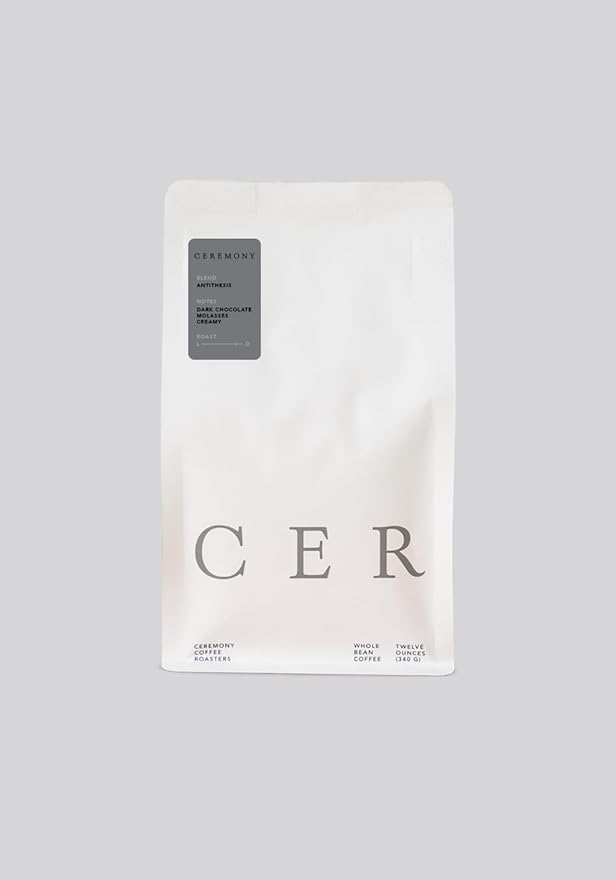 Ceremony Coffee Roasters - House Coffees Roast Variety Pack - Specialty Whole Bean Antithesis Synthesis &amp Thesis Blends- 3 x 12oz bags (Whole Bean)