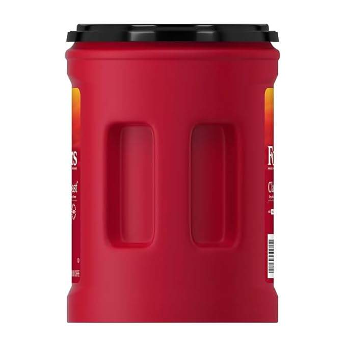 Fogers Classic Medium Roast Ground Coffee 43.5 oz Canister Rich and Smooth Flavor Value Pack