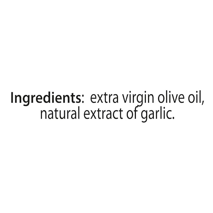 Mantova Garlic Extra Virgin Olive Oil (EVOO) Cold-Pressed and Imported from Italy 34 oz Glass Bottle - Flavorful Topping for Salads Vegetables and Pasta Dishes - Ideal for Dipping Italian Bread or