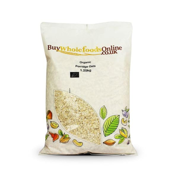 Buy Whole Foods Organic Porridge Oats 1.25kg