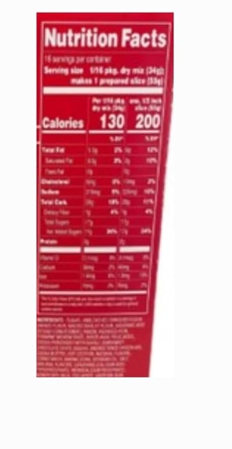 Chocolate Peppermint Baking mix Net Wt. 16 Oz (3 Pack Peppermint)
