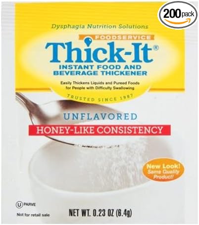 Thick It Foodservice Honey Portion Control Beverage Thickener 6.4 Gram -- 200 per case.