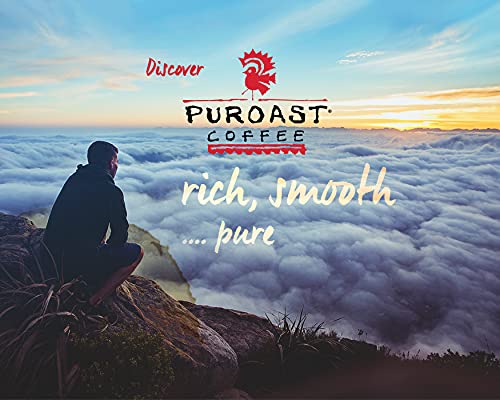 Puroast Low Acid Coffee Pods – Vanilla Medium Roast &amp House Blend Medium Roast – Single Serve Pods – Flavored Low Acid Coffee – Keurig Compatible – High Antioxidants – GERD Friendly – 2 Pack 12 Ct