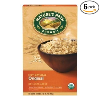 Natures Path Original Oatmeal Pouch 1.75 Oz (Pack of 6) - Pack Of 6