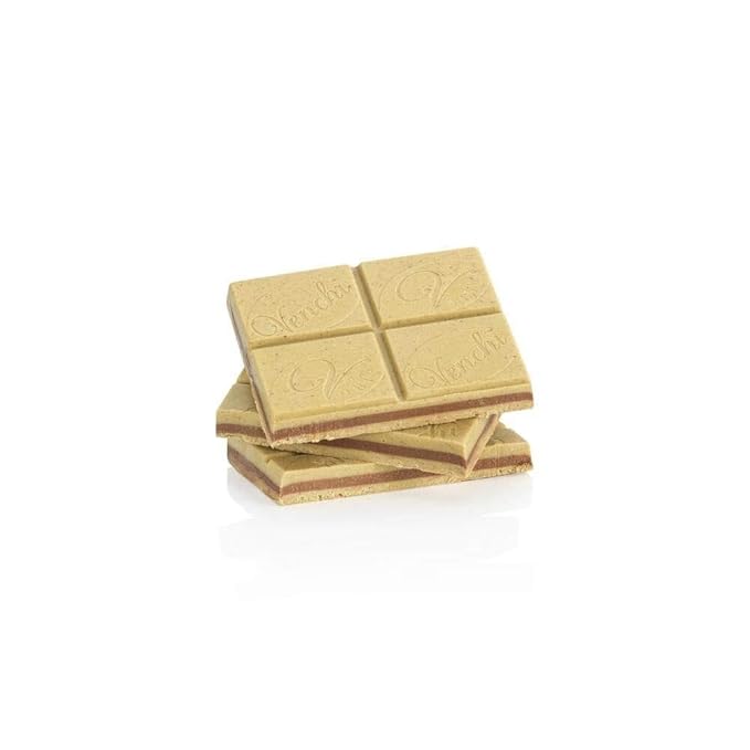 Venchi - Bundle of 6 Cremino Pistachio Chocolate Bars 23.28oz - Creamy Layered Chocolates with Pistachio Paste - Gluten Free - Family Pack