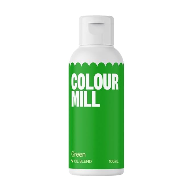 Colour Mill Oil-Based Food Coloring 100 Milliliters (Green)