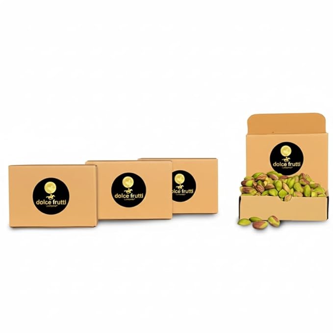 Dolce Frutti Raw Shelled Pistachios- 3 Lbs Organic No Shells Unsalted Kernels Non-GMO Crunchy Pistachio Nuts Healthy Snacks Perfect for Baking &amp Cooking