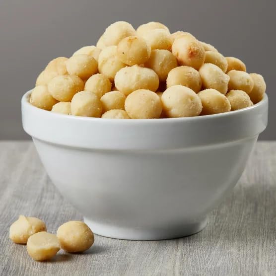 Macadamia Nuts Salted - Roasted Premium Macadamia Nuts For Baking Snacking &amp Cooking 1.5 Lb With Mini Scooply Scoop