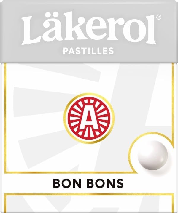 Lakerol Läkerol Sugarfree Pastilles 10-Flavor Variety 0.8 oz packages each in a SOPOSOPO Box (Total of 10 items) SÖPÖSÖPÖ Box