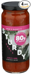 Sturdy Sauce Garlic Herb Sauce 16 oz (Pack of 4)