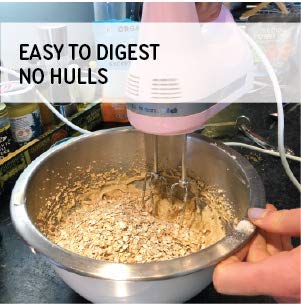 ZEGO Double Protein Raw Oats Organic Purity Protocol Gluten Free GIyphosate Free 14oz Bags Bundle of 2 Bags (28oz total)