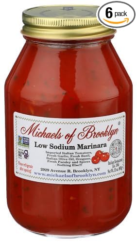 Michaels Of Bro Olykn Sauce Pasta Lus Marinara 32 oz (Pack of 6)