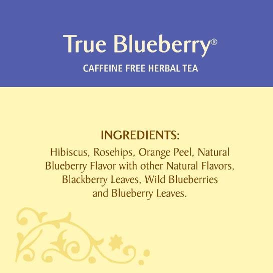 Celestial Seasonings True Blueberry Herb Tea (6x20 bag)