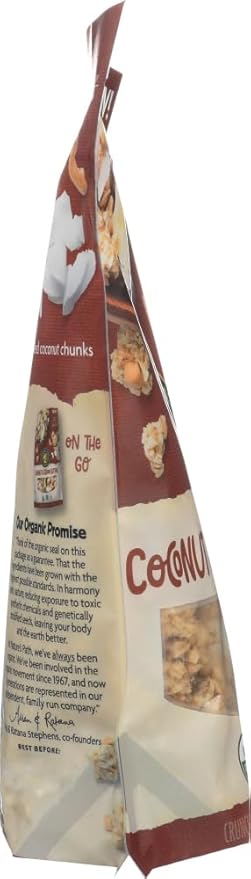 Nature's Path Gluten Free Crunchy Granola - Coconut &amp Cashew Butter 11 oz. (Pack of 2)