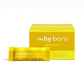 Why Bars Superfood Protein Bars 2.04 Ounce Bars - Protein Bar Superfood Gluten Free Non GMO Organic Vegan Simple Ingredients (Zesty Lemon)