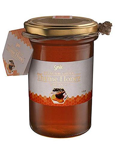 Premiun Greek Organic Thyme Honey from Creta Island 410gr